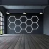 14er-Pack Hexagon LED Deckenleuchte mit Rahmen, 680W LED Produktbild-Vorschau 7