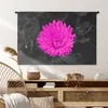 MuchoWow® Wandteppich Wandbehang Blumen - Aquarell - Rosa Produktbild-Vorschau 6