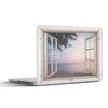 MuchoWow® Laptop Aufkleber Sticker Cover Aussicht - Strand Produktbild-Vorschau 1