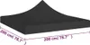vidaXL Toit de tente de réception 2x2 m noir 270 g/m Voir les images du produit 9