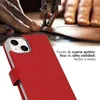 Funda de Cuero Auténtico tipo Libro para Apple iPhone 14 - Vista previa de la imagen del producto 2