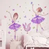 Wandsticker Ballett Mädchen, Schmetterlinge & Schwan – Produktbild-Vorschau 1