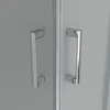 i-flair Schiebetür Duschkabine 90x90x180 cm aus satiniertem Produktbild-Vorschau 7