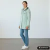 Dry Fashion Damen Funktionsmantel Leer - Funktionsjacke Produktbild-Vorschau 2