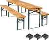 Zahradní pivní set Ludwig 3dílný. skládací s držákem na Náhled obrázku produktu 1