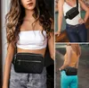 Sac de hanche étanche noir pour femme avec bandoulière Voir les images du produit 7