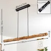 Licata »Licata« dimmbare Hängelampe aus Metall/Holz in Produktbild-Vorschau 2