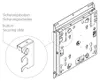 Hagor WH SA Flip        Wandhalterung Samsung FLIP1+2 55" Voir les images du produit 2