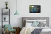 MuchoWow® MuchoWow® Gerahmtes Poster Pfau - Vögel - Blau Produktbild-Vorschau 5