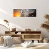 Bild auf Leinwand - Leinwandbild - Tiger weiß Rock Produktbild-Vorschau 7