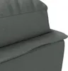 Chaiselongue mit Kissen Dunkelgrau Stoff Produktbild-Vorschau 7