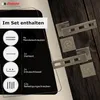 DOMINO Türgriff Drückergarnitur WC - Badezimmer Set | Produktbild-Vorschau 5