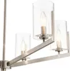 Kronleuchter Glas Metall E14 H: max. 123,7 cm Zinn Vintage Produktbild-Vorschau 3