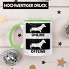 Trendation - Dackel Tasse Geschenke Dachshund Rauhaardackel Produktbild-Vorschau 3