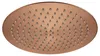 Rea Ronde Douchekop Js-p014brg 30cm Brush Copper Productafbeelding-voorbeeld 1