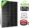 120W Wohnmobil Set 12V Monokristallin Solarpanel Solarmodul Produktbild-Vorschau 1