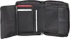 An open black wallet is shown against a white background. Produktbild-Vorschau