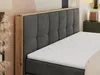 MKS MEBLE Boxspringbett, Doppelbett mit zwei Produktbild-Vorschau 4
