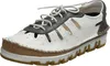 Gemini Damen Sneaker Leder Cutouts sportliche Schnürschuhe Produktbild-Vorschau 13