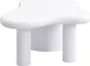 Tavolino da caffè bianco moderno Sweiko con forma Anteprima dell’immagine prodotto 14