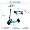 E-Scooter Faltbarer E-Scooter für Kinder ab 6 Jahren, bis Produktbild-Vorschau 9