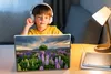 MuchoWow® Laptop Aufkleber Sticker Cover Blumenfeld - Produktbild-Vorschau 3