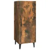 The Living Store Sideboard Räuchereiche 34,5x34x90 cm Produktbild-Vorschau 3