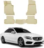 2014-2021 Mercedes třídy C W205 Podlahové rohože TPE béžové Náhled obrázku produktu 1