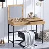 Skye Decor, Linda, tavolini da toilette, rovere, truciolato Anteprima dell’immagine prodotto 2