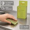 Sonett Öko-Spülschwamm, Braun, Grün, Rechteckig, Zellulose, Produktbild-Vorschau 7
