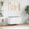 vidaXL Plattenschrank Weiß 74,5x38x48 cm Holzwerkstoff Produktbild-Vorschau 2
