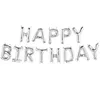Folienballon Happy Birthday in Silber Produktbild-Vorschau 4