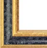 Bilderrahmen Florenz - 59,4x84 cm (DIN A1), Schwarz Gold Produktbild-Vorschau 5