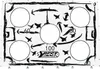 Best Sporting 11079 Fußballtorwand Taktik 193 x 150 cm für Produktbild-Vorschau 1