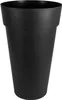 EDA Pflanzgefäß Anthrazit Grau Rund Ø 48 x 80 cm Produktbild-Vorschau 1