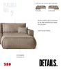 BroMARKT Ecksofa HAVANA Schlaffunktion Bettkasten L-Form Produktbild-Vorschau 9