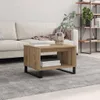 vidaXL Couchtisch Artisan-Eiche 60 x 50 x 40 cm Produktbild-Vorschau 3