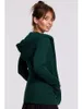 BeWear Damen-Kapuzenpulli mit Kapuze Gyil B180 dunkelgrün M Produktbild-Vorschau 3
