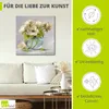 ARTland Leinwandbild Gelbe Windröschen Größe: 40x40 cm Produktbild-Vorschau 2