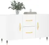vidaXL Příborník bílý 100x36x60 cm Dřevěný materiál Náhled obrázku produktu 3