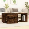 Couchtisch Räuchereiche 100x50,5x35 cm Holzwerkstoff Produktbild-Vorschau 3