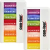 com-four® 2x Medikamentendosierer 7 Tage - Medikamenten-Box Produktbild-Vorschau 1