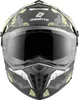 Bogotto FG-601 Sniper Fiberglas Enduro Helm, schwarz Produktbild-Vorschau 5