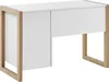 BELIANI Biurko domowe białe drewniane 110 x 50 cm 1 Podgląd zdjęcia produktu 5