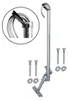PremiumX BASIC X120-48F SAT Dachsparrenhalter 120cm Mast Produktbild-Vorschau 1