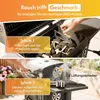 VonHaus Compacte Houtskoolgrill, 2-in-1  BBQ-smoker met Productafbeelding-voorbeeld 5