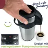Edelstahl Airport Pumpkanne, 5 L - doppelwandig, Produktbild-Vorschau 4