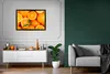 MuchoWow® Gerahmtes Poster Früchte - Orange - Blätter 90x60 Produktbild-Vorschau 6