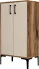 Skye Decor, Prague - Walnut, Cream, Armoires à chaussures, Voir les images du produit 5