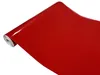 Klebefolie Möbel 45x100 cm - Signalrot Glanz - Möbelfolie Produktbild-Vorschau 1
